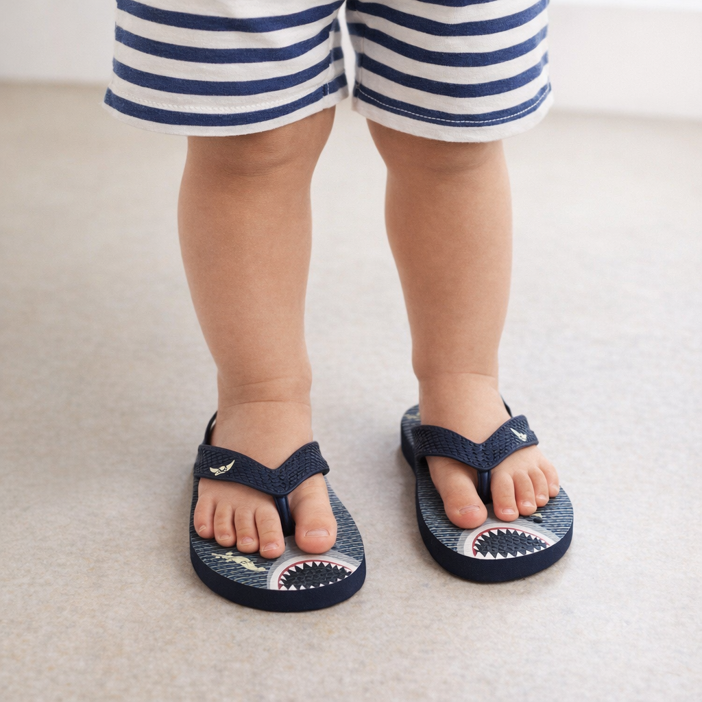 AI image for Shark Flip Flops