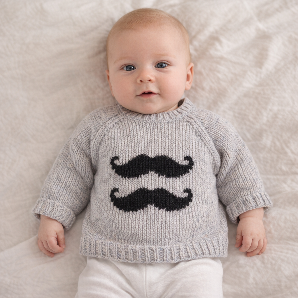AI image for Moustache Jumper
