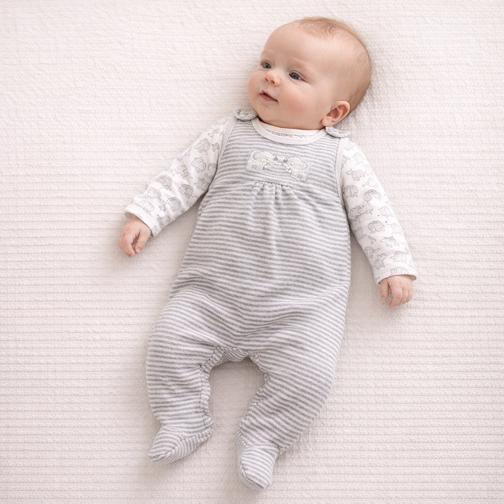 AI image for Elephant All in One Dungarees