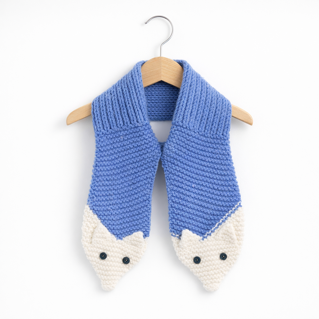 AI image for Knitted Scarf