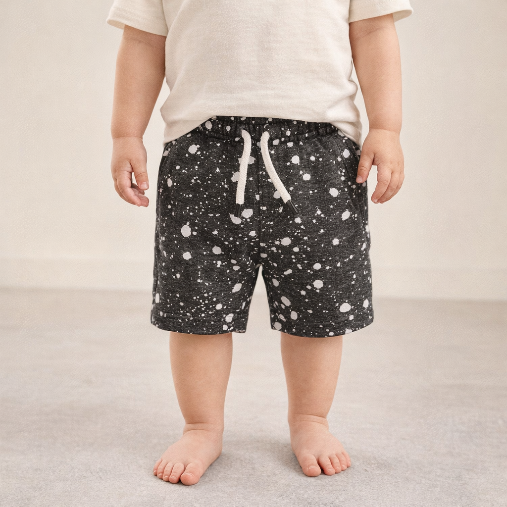 AI image for Paint Splatter Sweatshirt Shorts