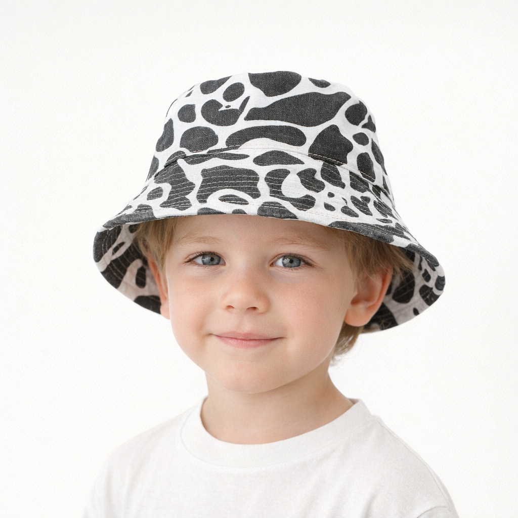 AI image for Cow print Bucket Hat