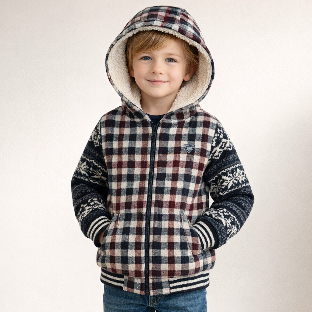 AI image for Hooded Fleece Lined Jacket