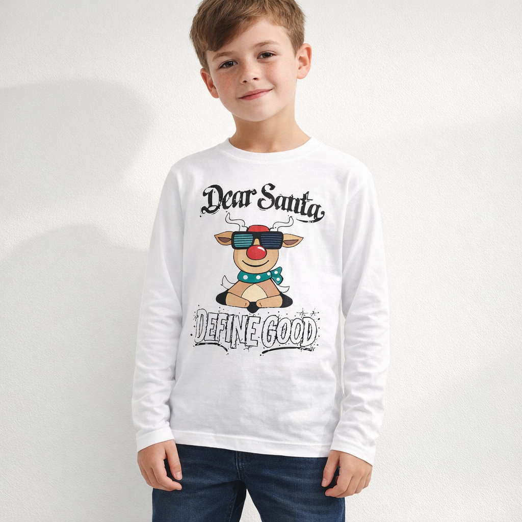 AI image for Define Good Xmas Long Sleeved Top