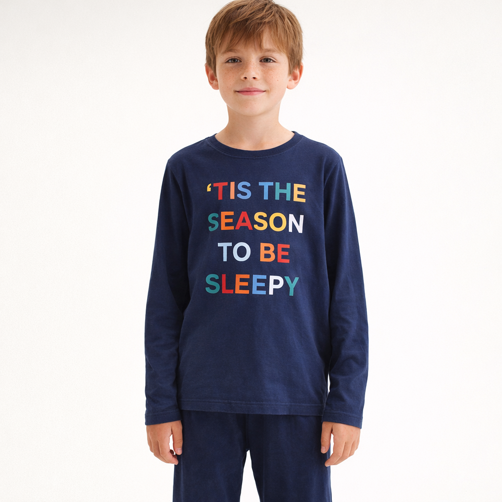 AI image for Tis The Season Pj Long Sleeved Top