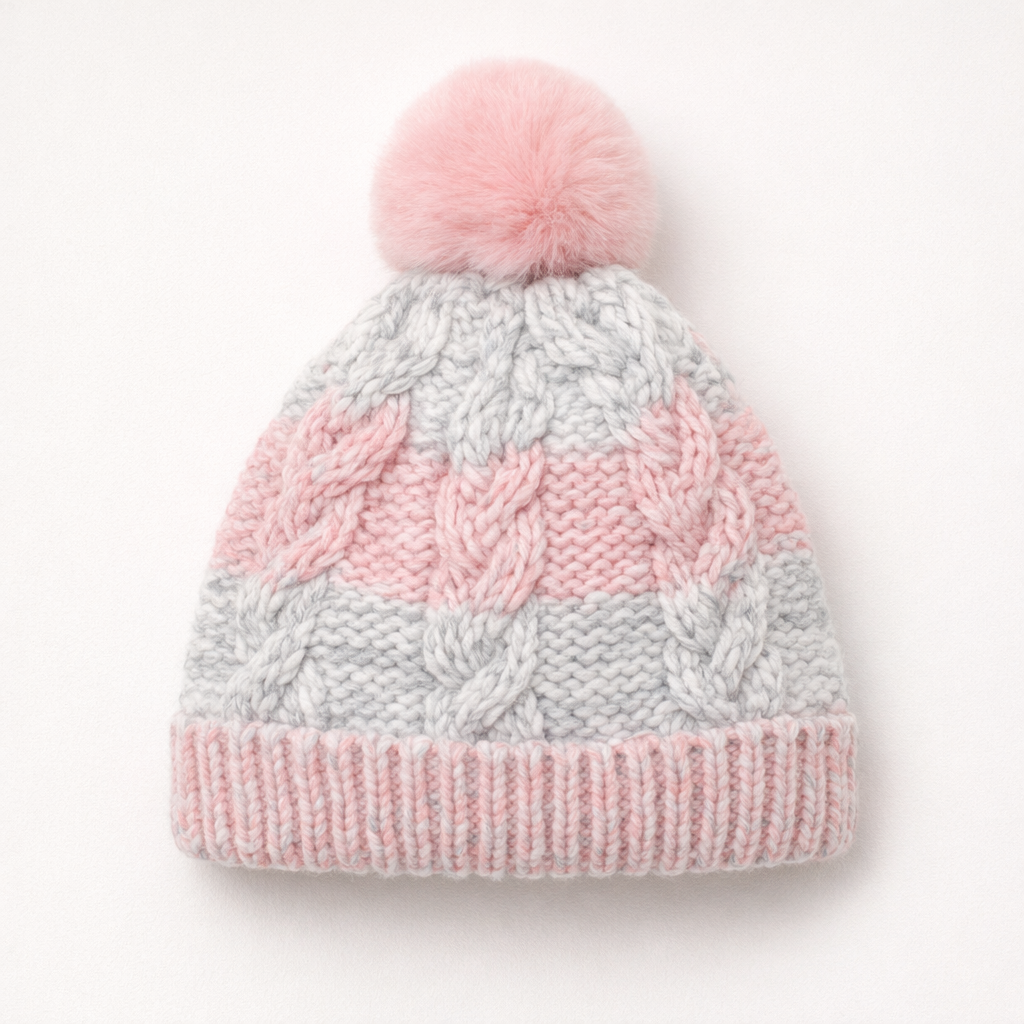 AI image for Fleece Lined Bobble Hat