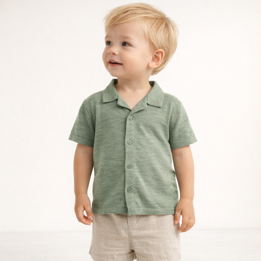 AI image for Fine Knit Resort Shirt