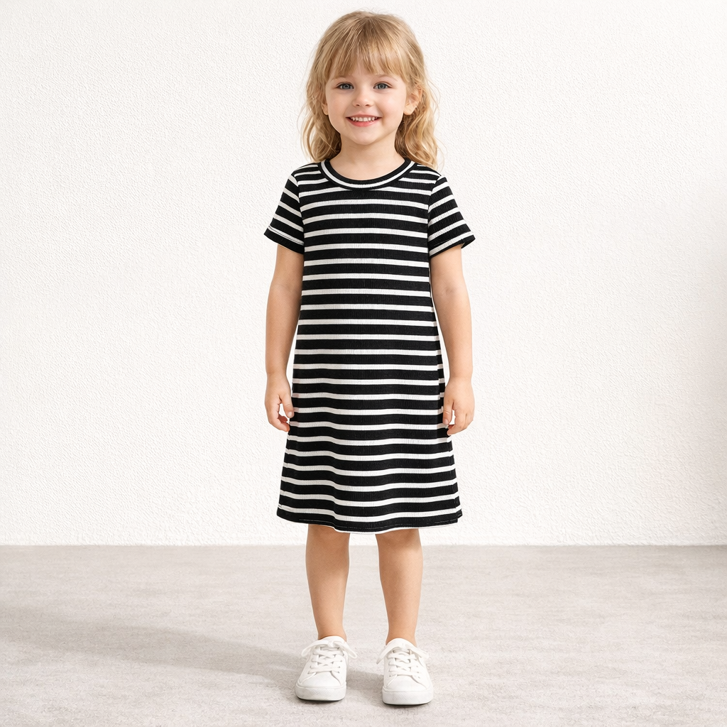 AI image for Stripe Dress