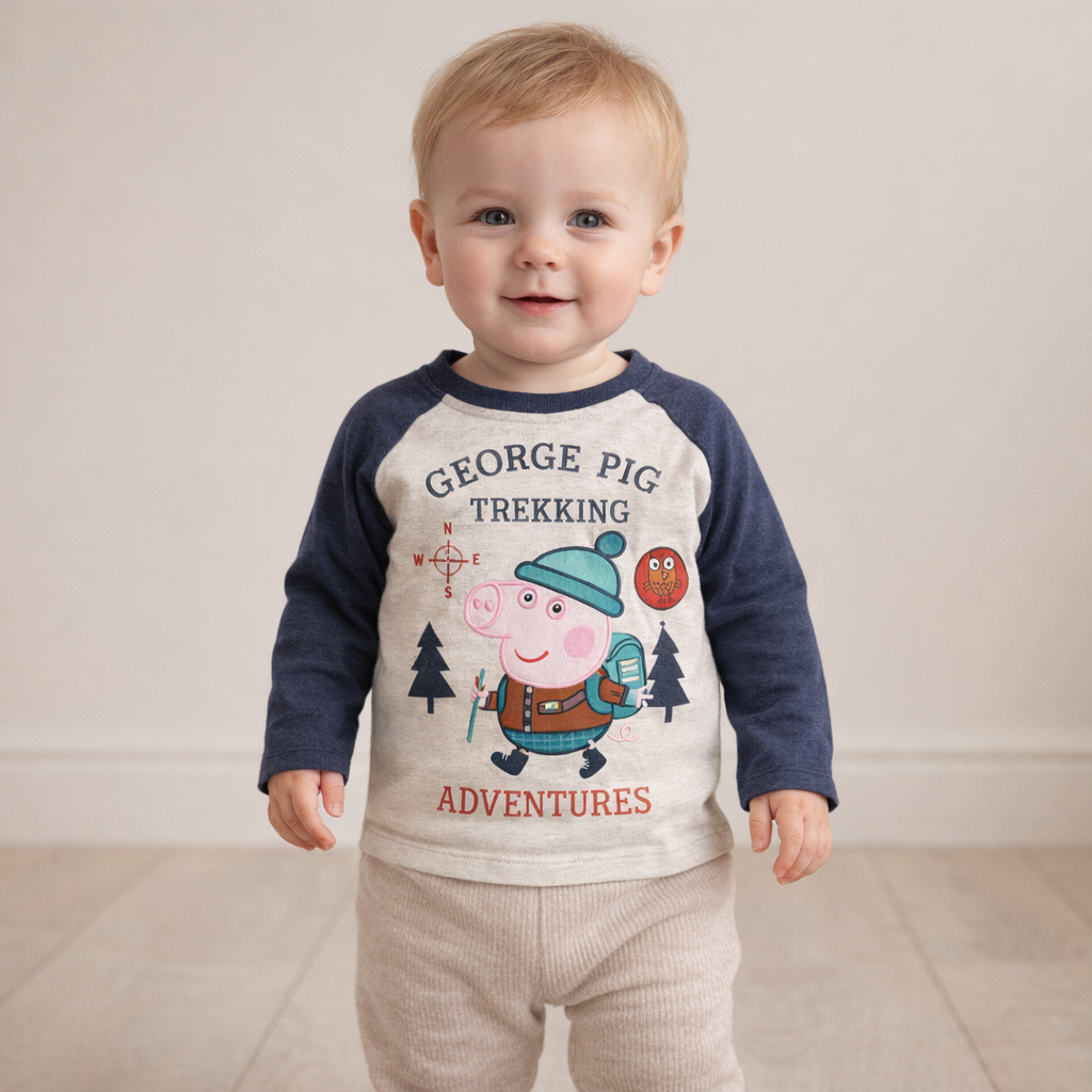 AI image for George Pig Trekking Top