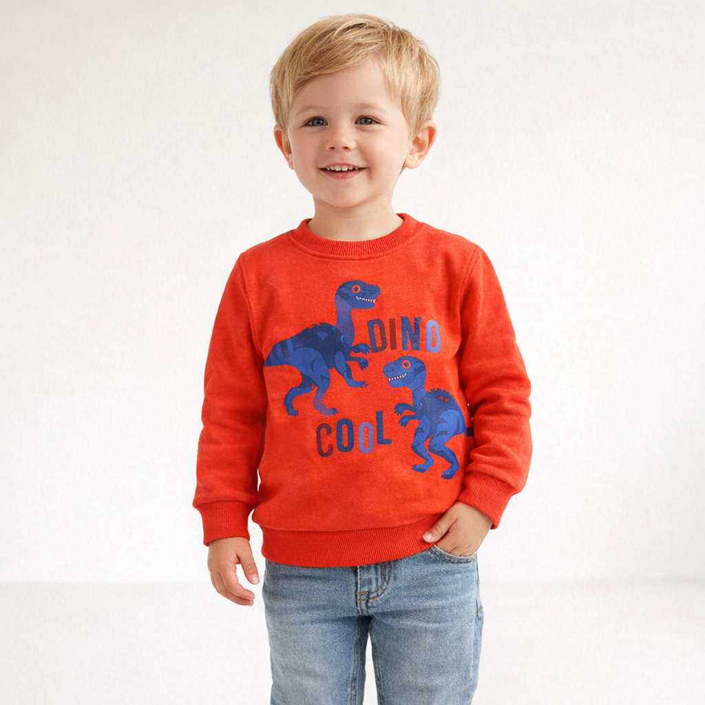 AI image for Dino Cool Sweatshirt