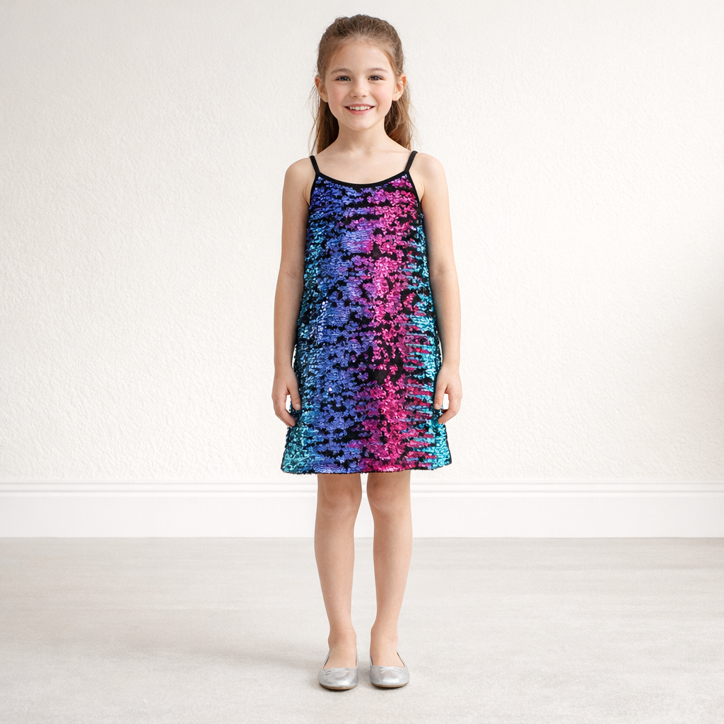 AI image for Sequin Party Dress