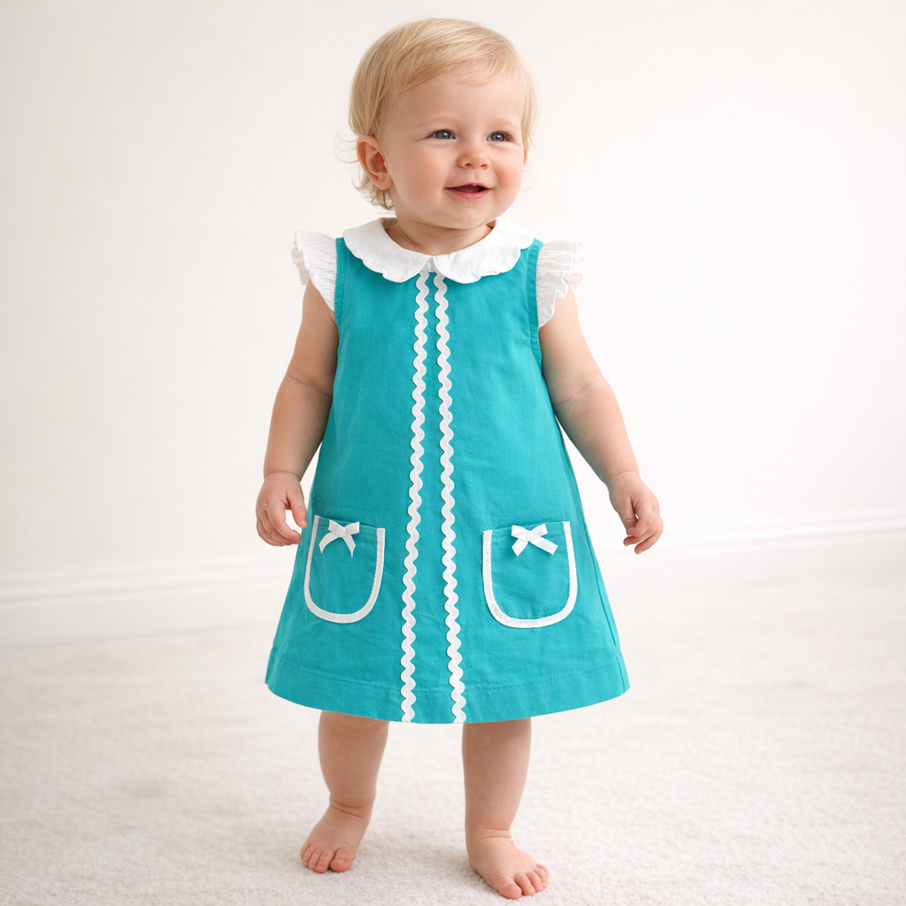 AI image for Collared Pretty Summer Dress