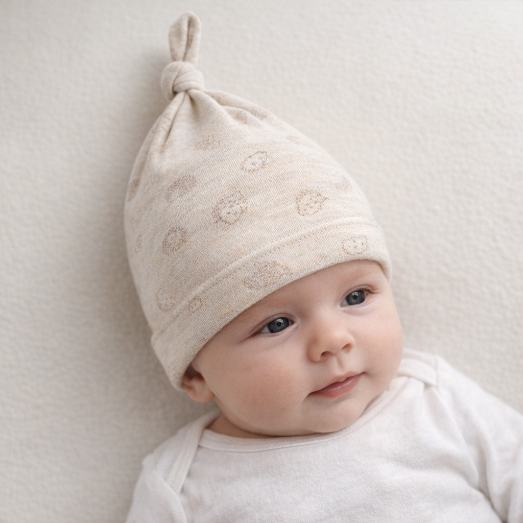 AI image for Hedgehog Merino Wool Hat