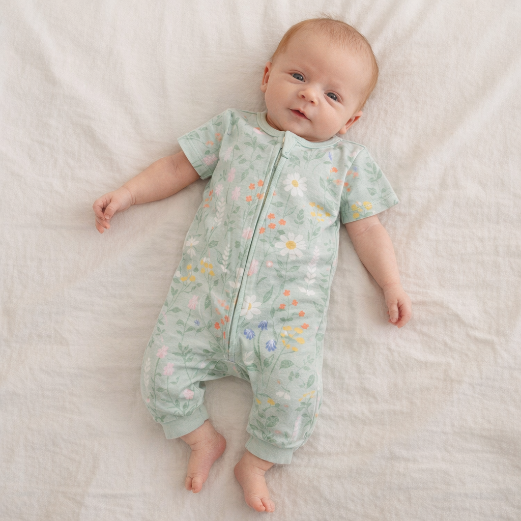 AI image for Floral Summer Romper