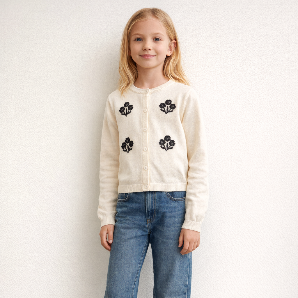 AI image for Cream Cardi