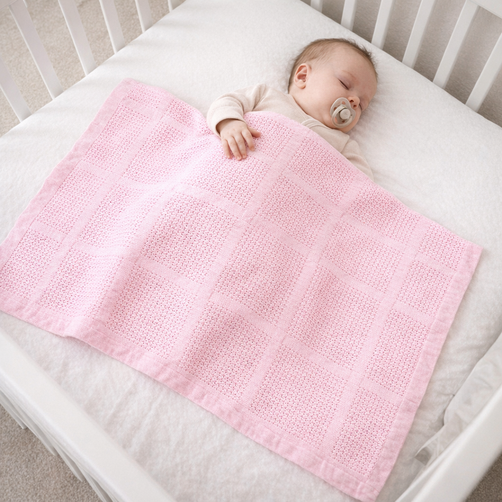 AI image for Pink Cellular Blanket