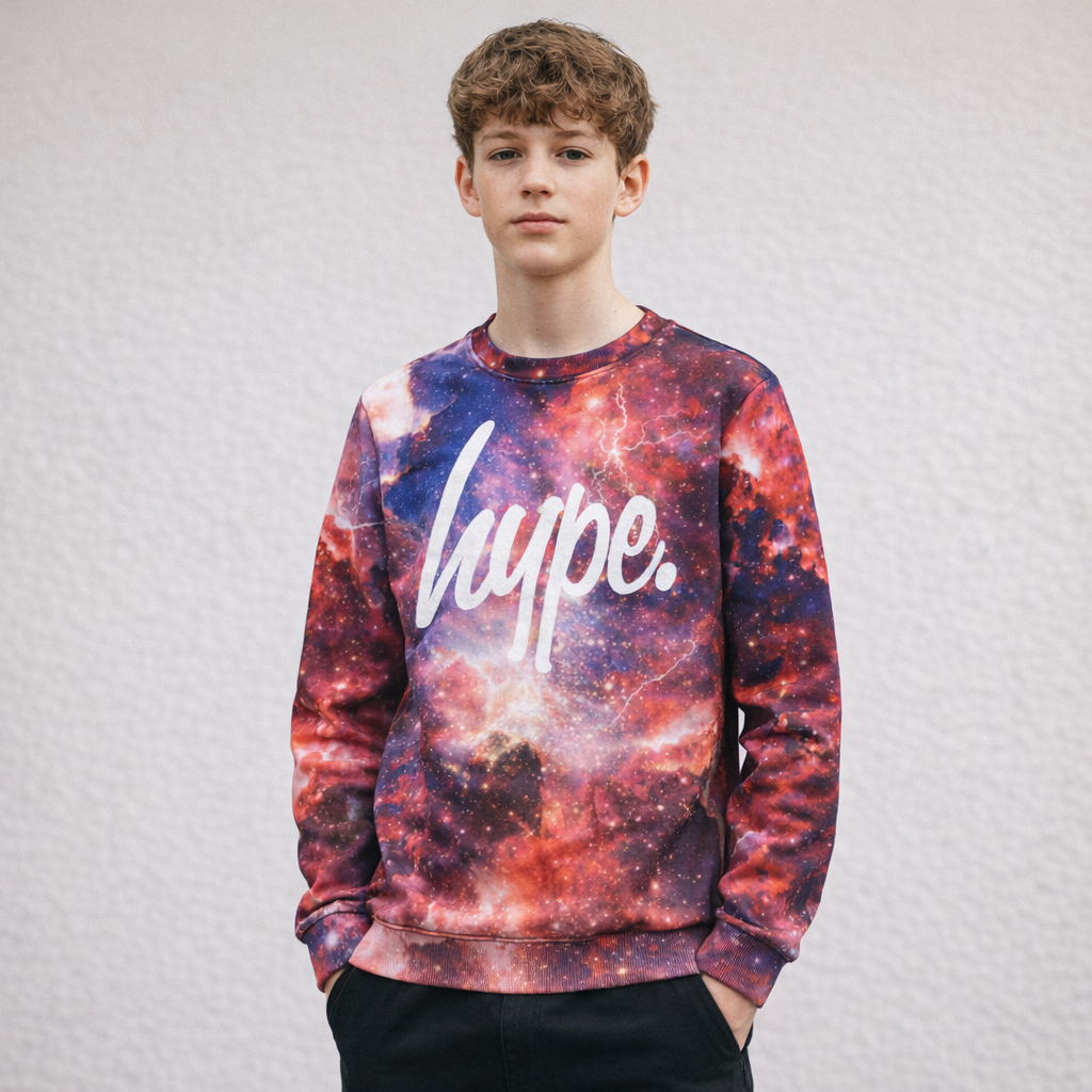 AI image for Lightning Galaxy Sweatshirt
