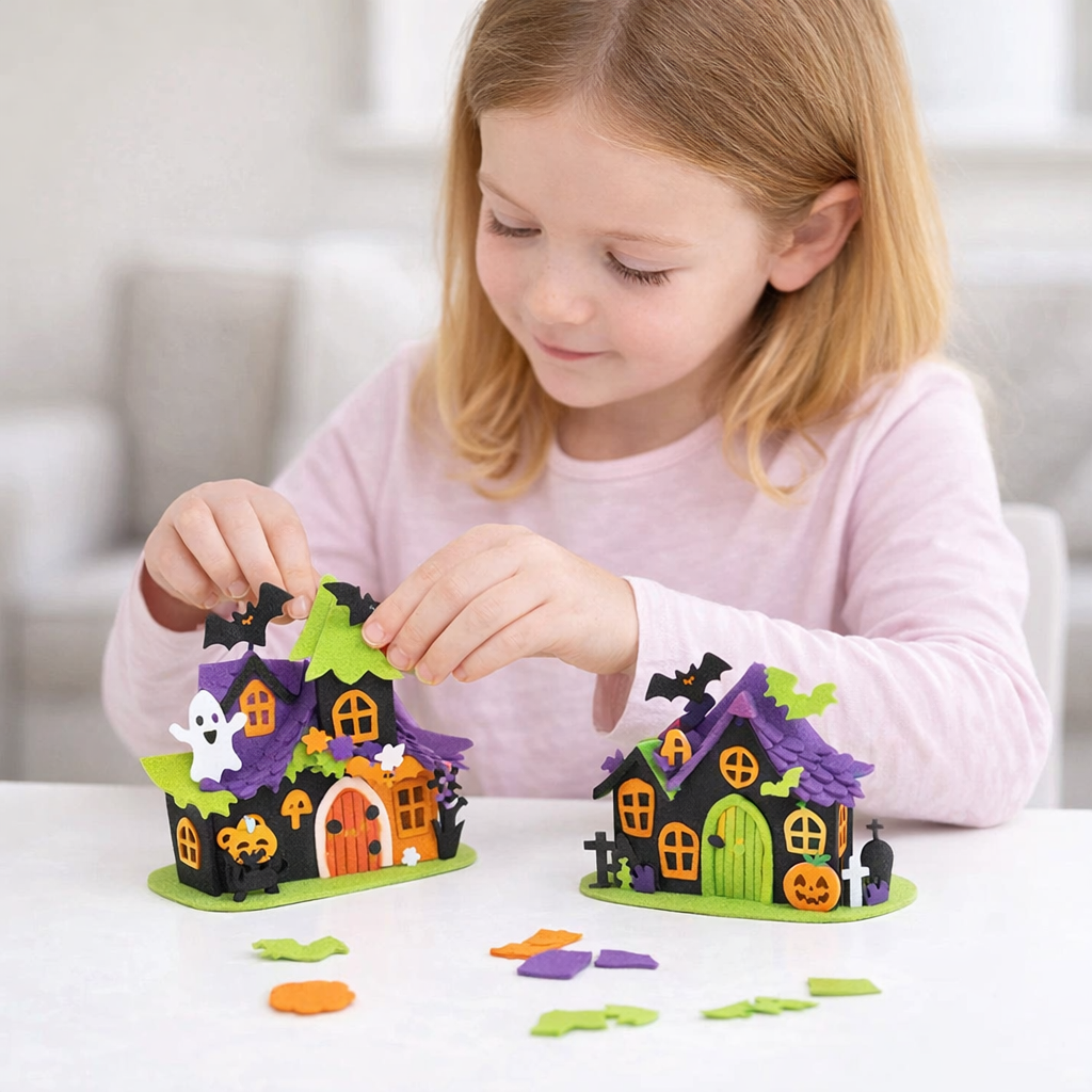 AI image for Haunted House Craft Kit