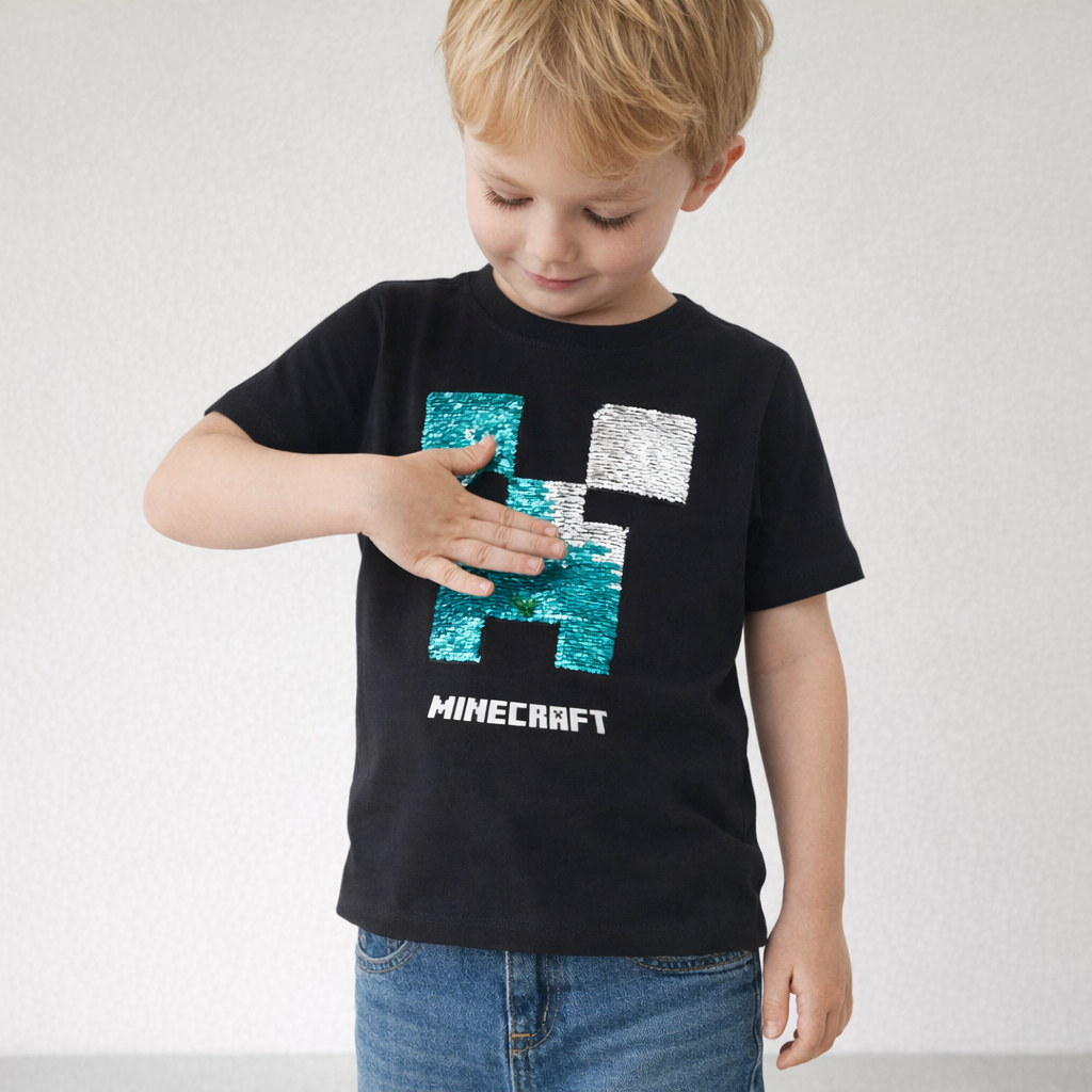 AI image for Minecraft Sequin Change Tee