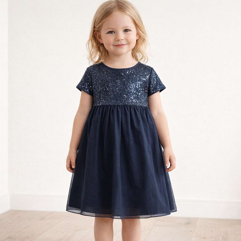 AI image for Sequin Bodice Dress