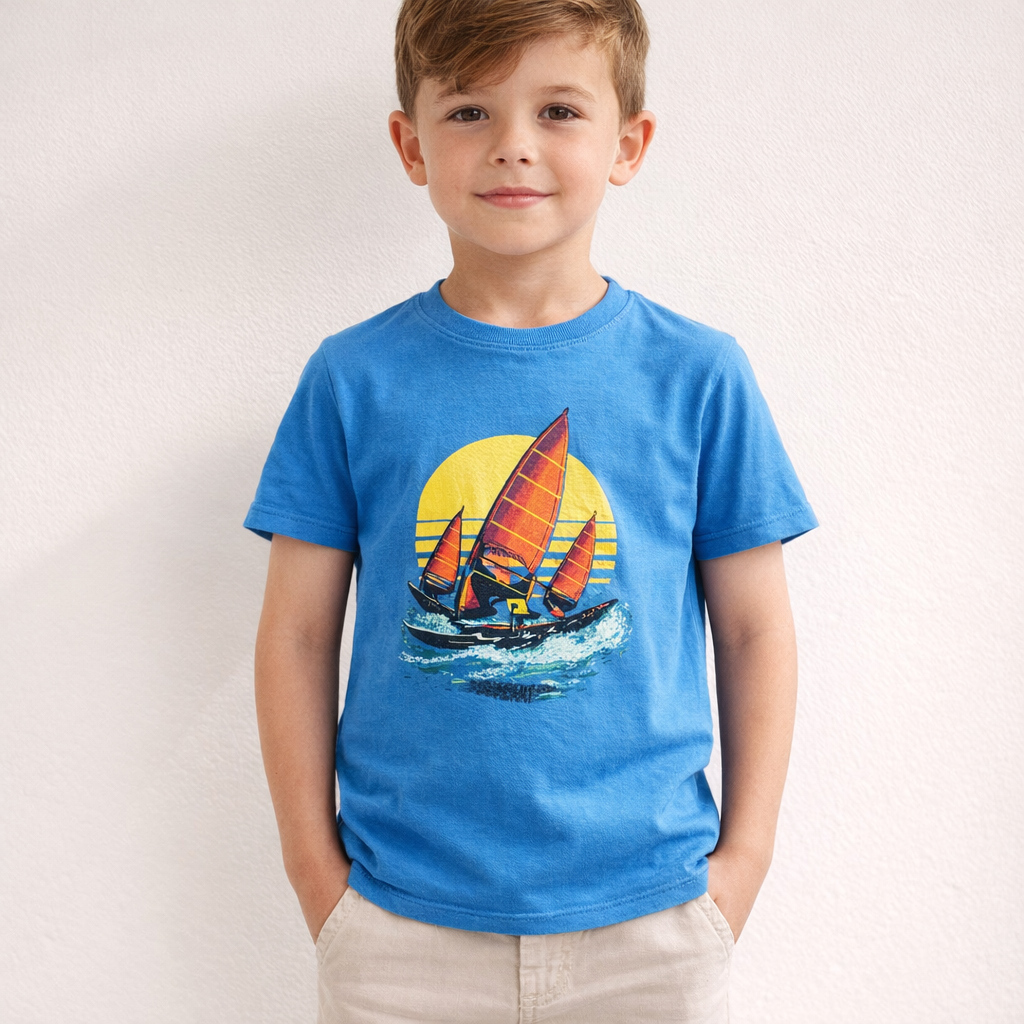 AI image for Wind Surfing Tee