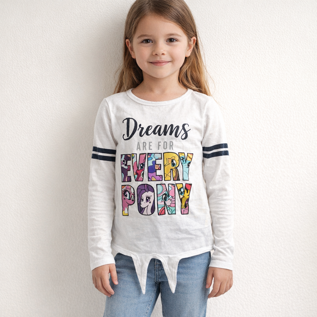 AI image for Dreams are for Every Pony Long Sleeved Top