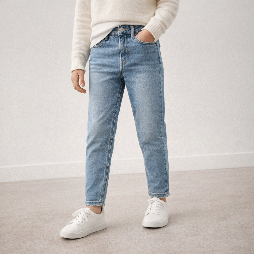 AI image for Slim Fit - Mom  - Ankle Grazers - Tori Jeans