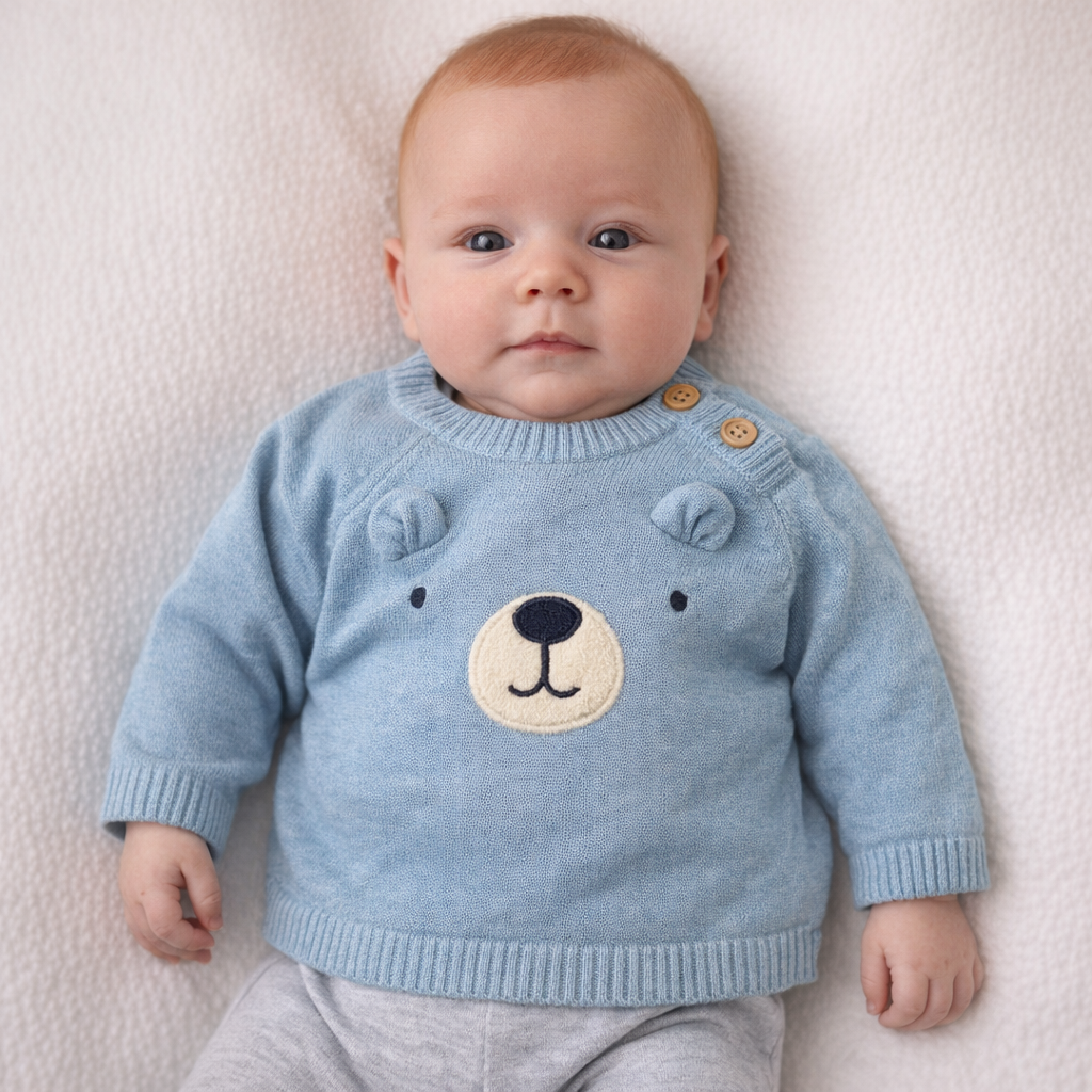 AI image for Bear Cotton Jumper