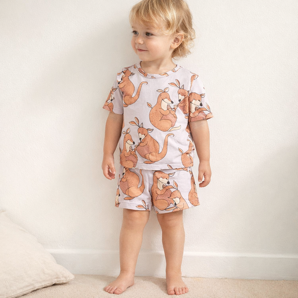 AI image for Kangaroo Shortie Pjs