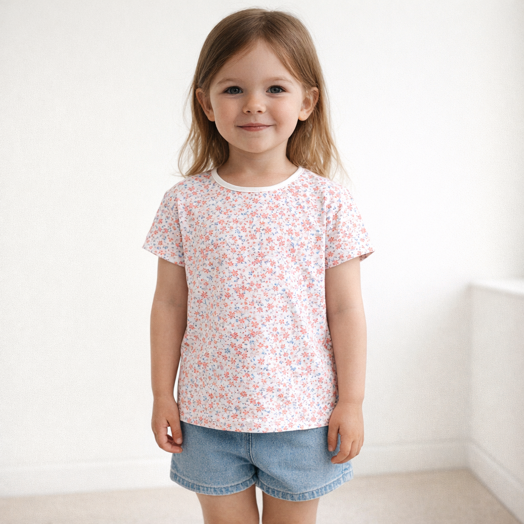 AI image for Floral Tee