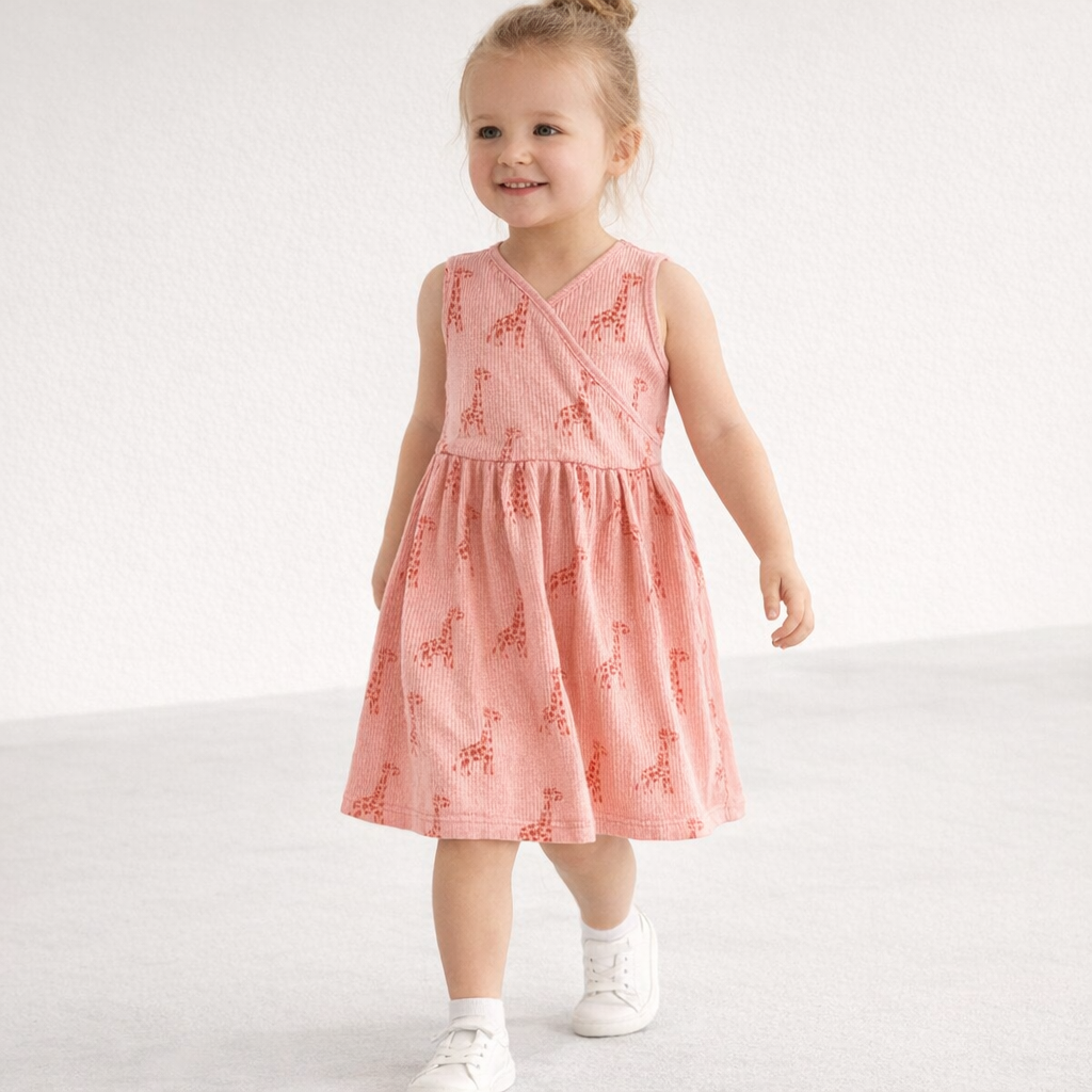 AI image for Giraffe Ribbed Dress