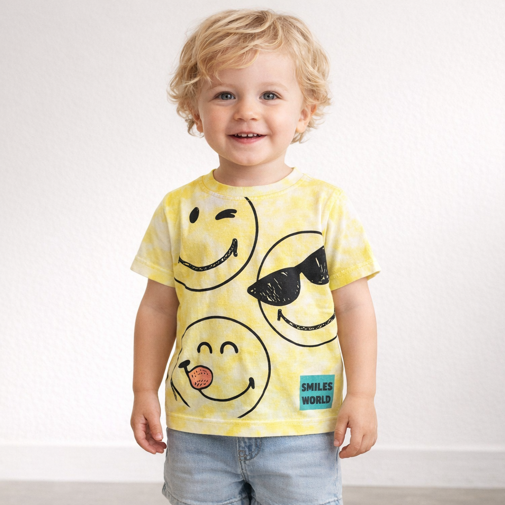 AI image for Smiley World Tee