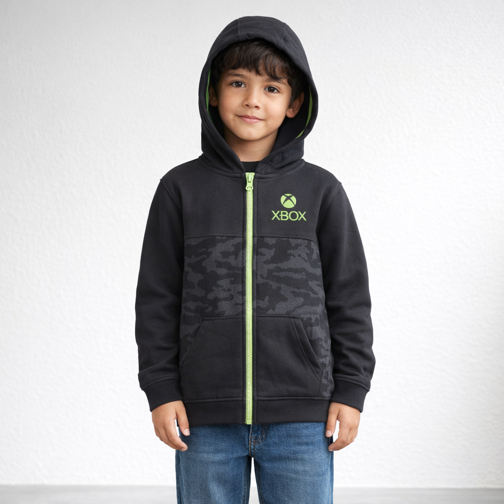 AI image for X Box Hooded Zip Up