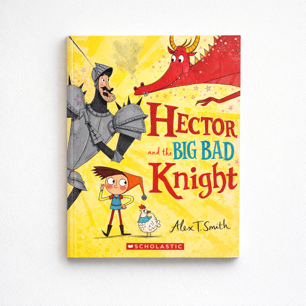 AI image for Hector and the Big Bad Knight - Paper Back
