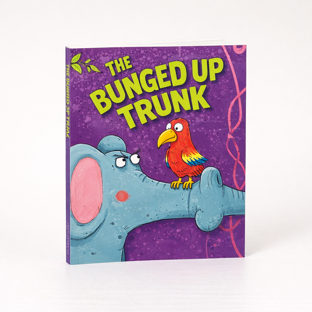AI image for The Bunged Up Trunk - Paper Back