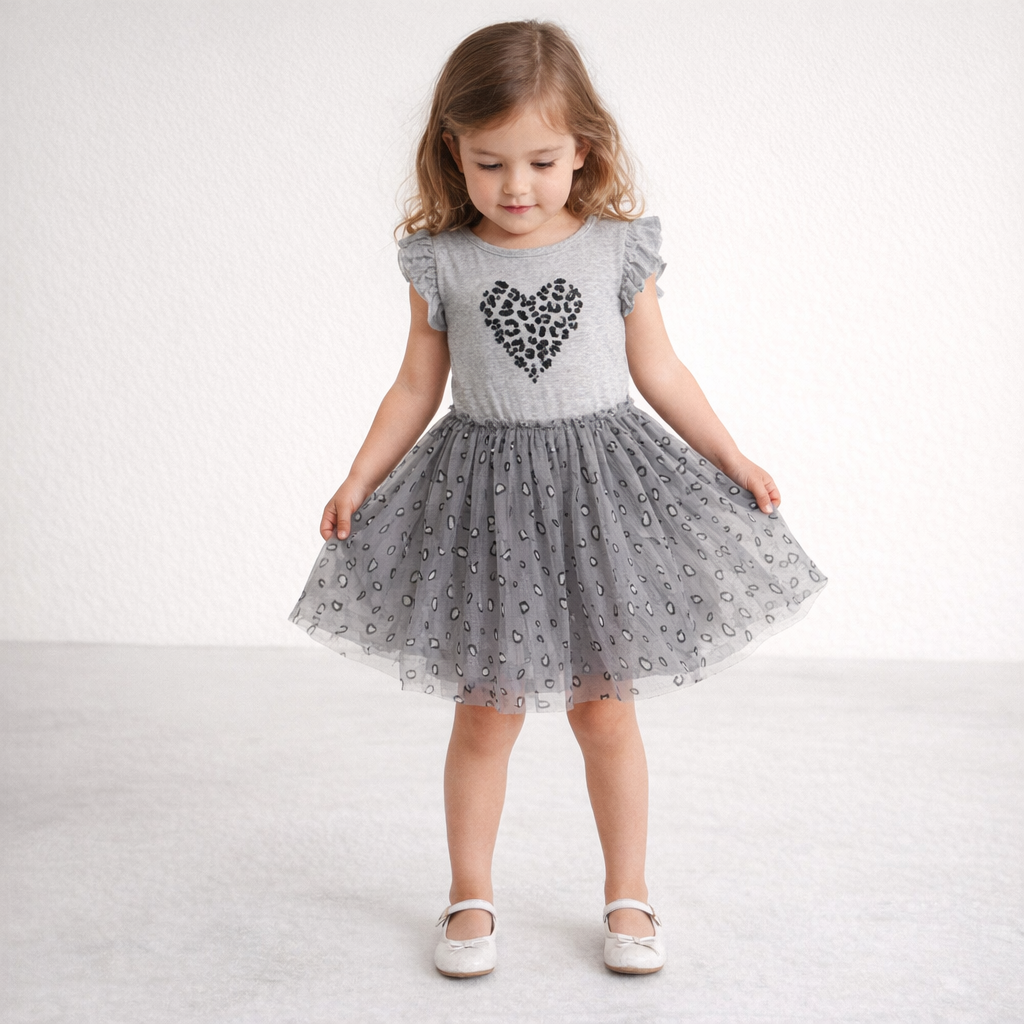 AI image for Leopard Tulle Dress