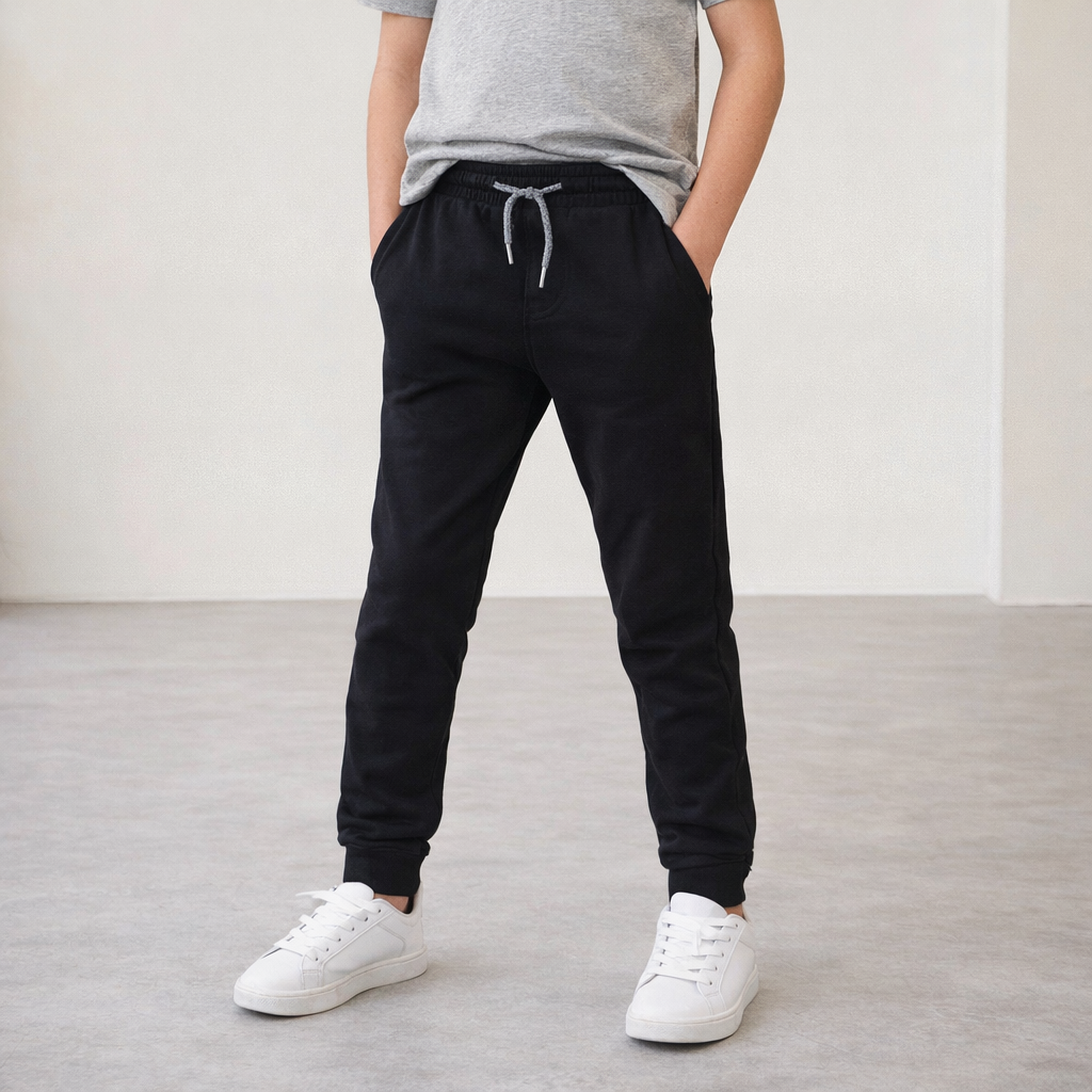 AI image for Slim Black Joggers