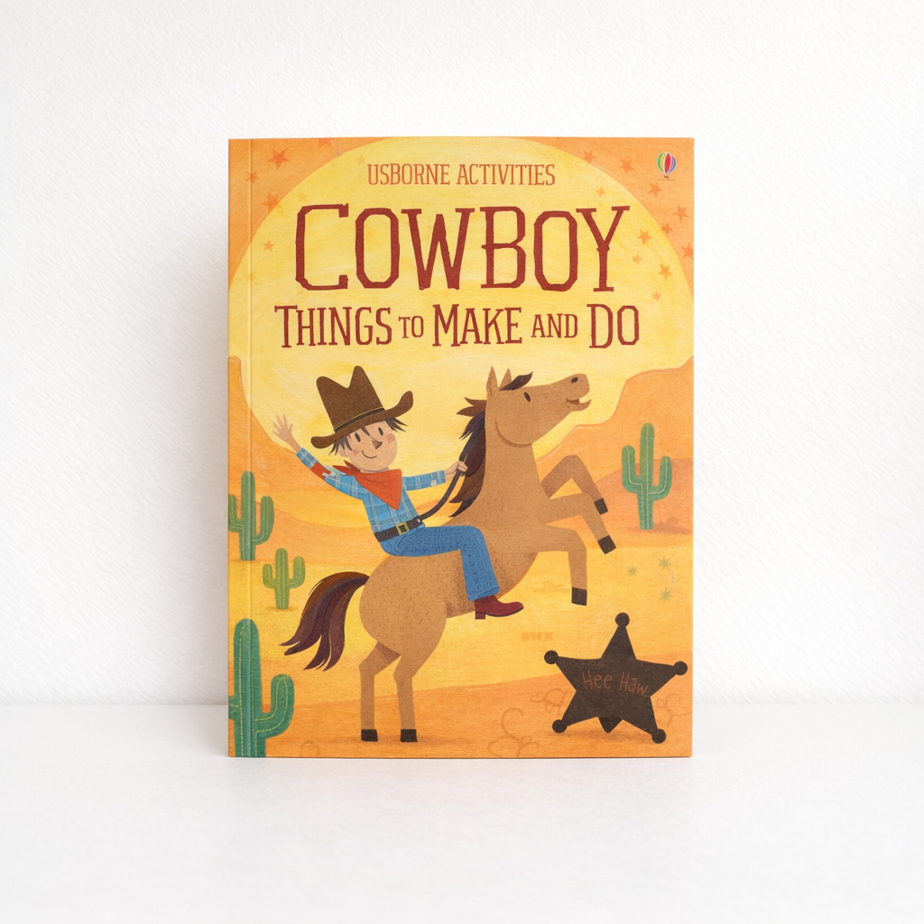 AI image for Cowboy Things to Make and Do - Paper Back