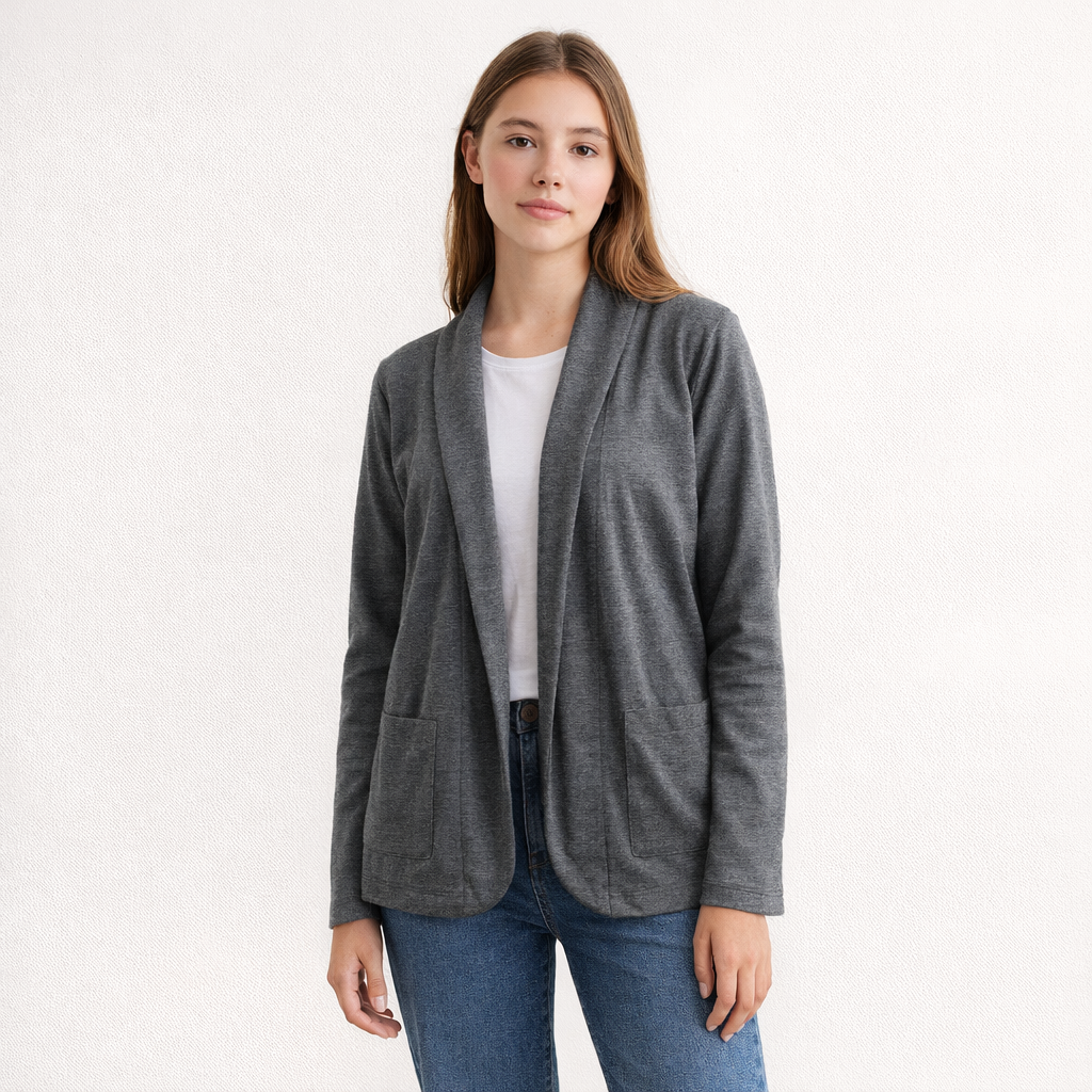 AI image for Grey Soft Jacket