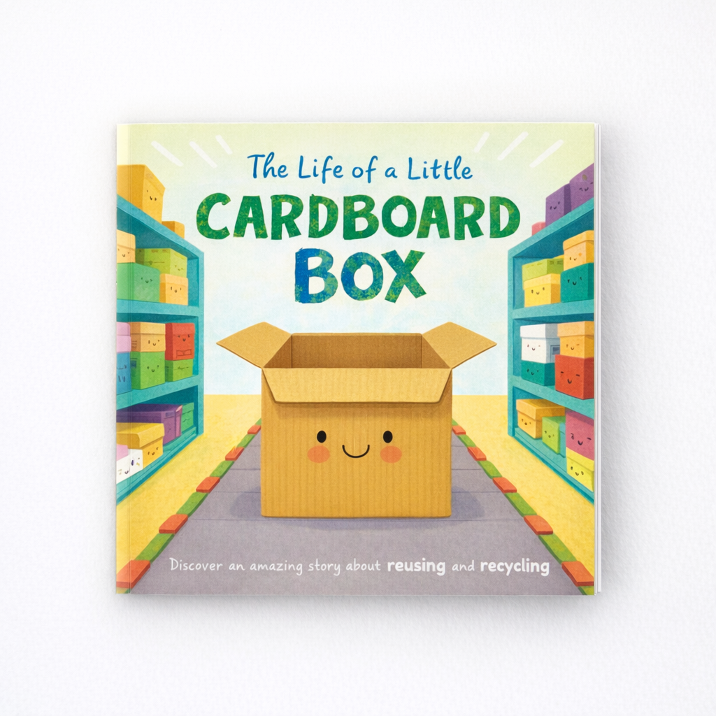 AI image for The Life of a Little Cradboard Box - Paper Back