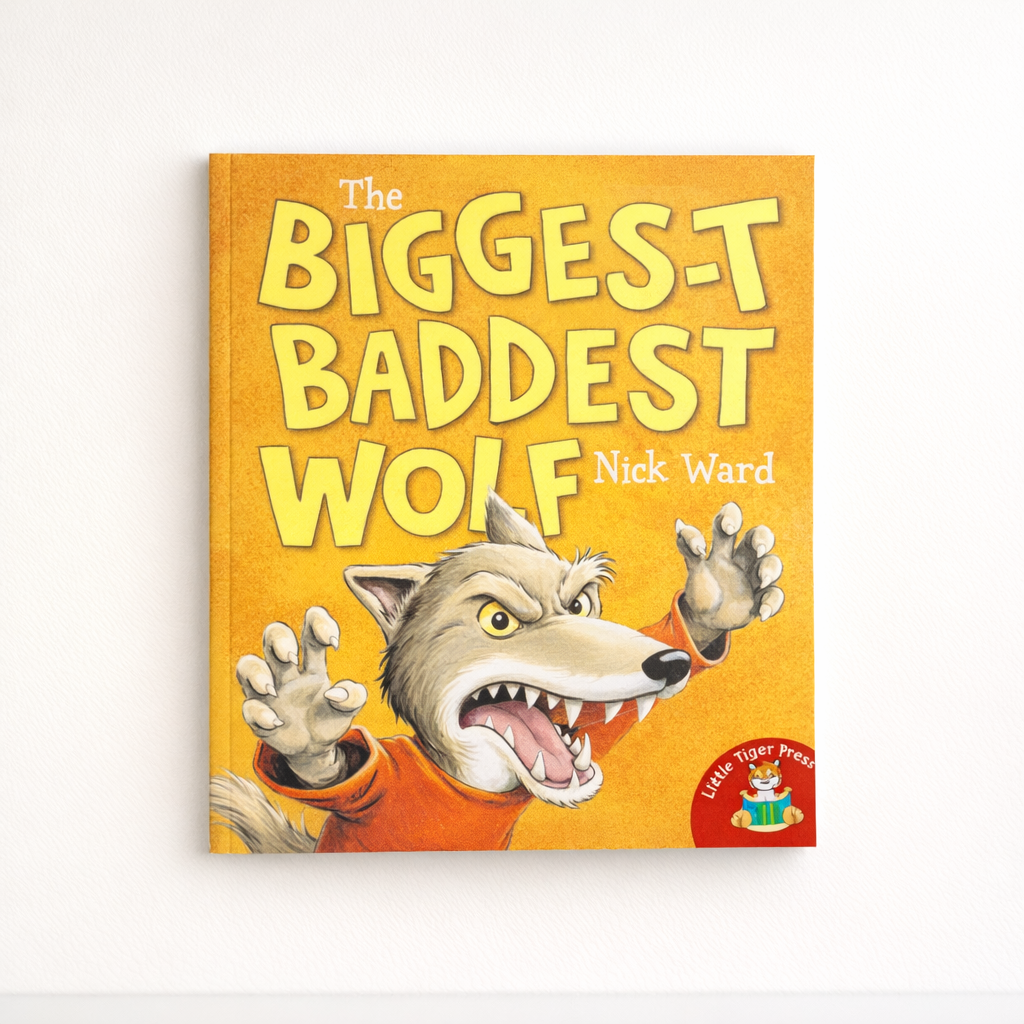 AI image for The Biggest Baddest Wolf - Paper Back