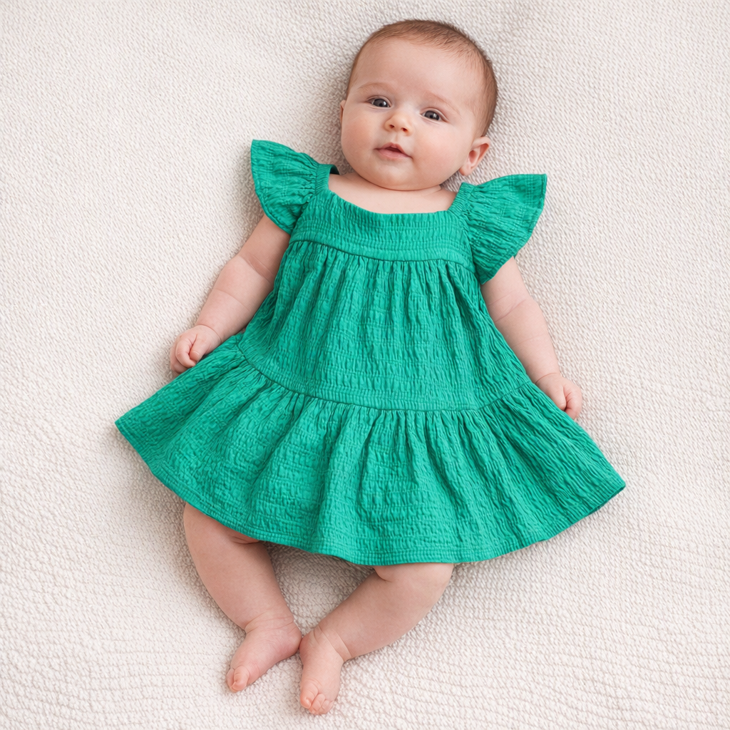 AI image for Green Summer Dress