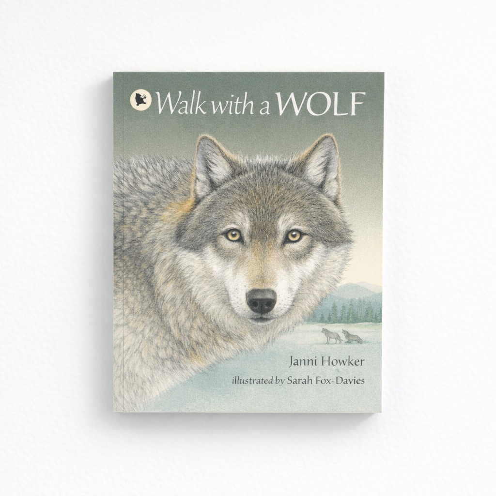 AI image for Walk with a Wolf - Paperback