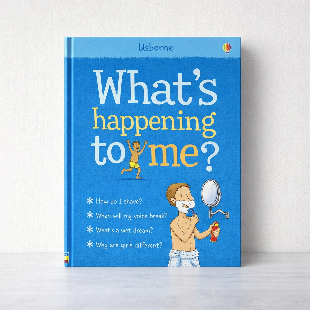 AI image for What's Happening to Me? Hard Back