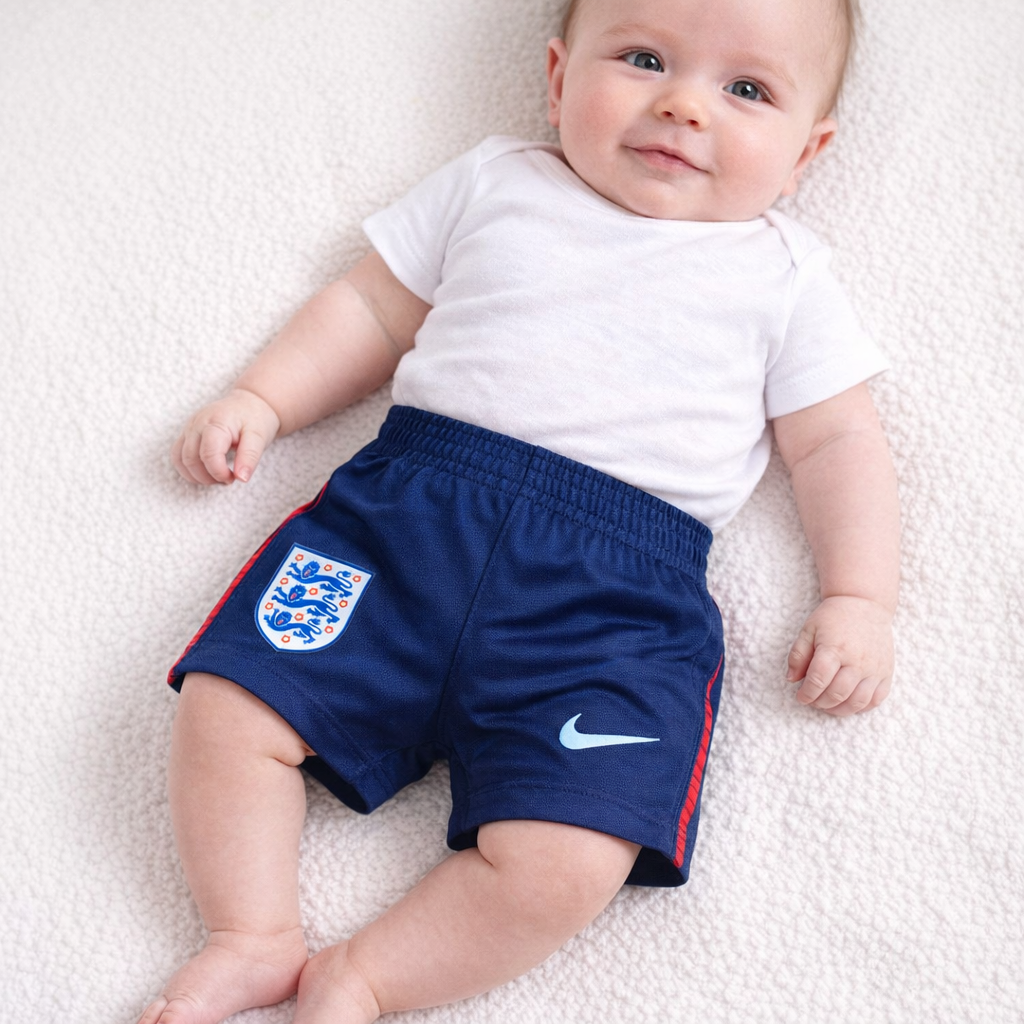 AI image for England Home Kit Shorts 2020
