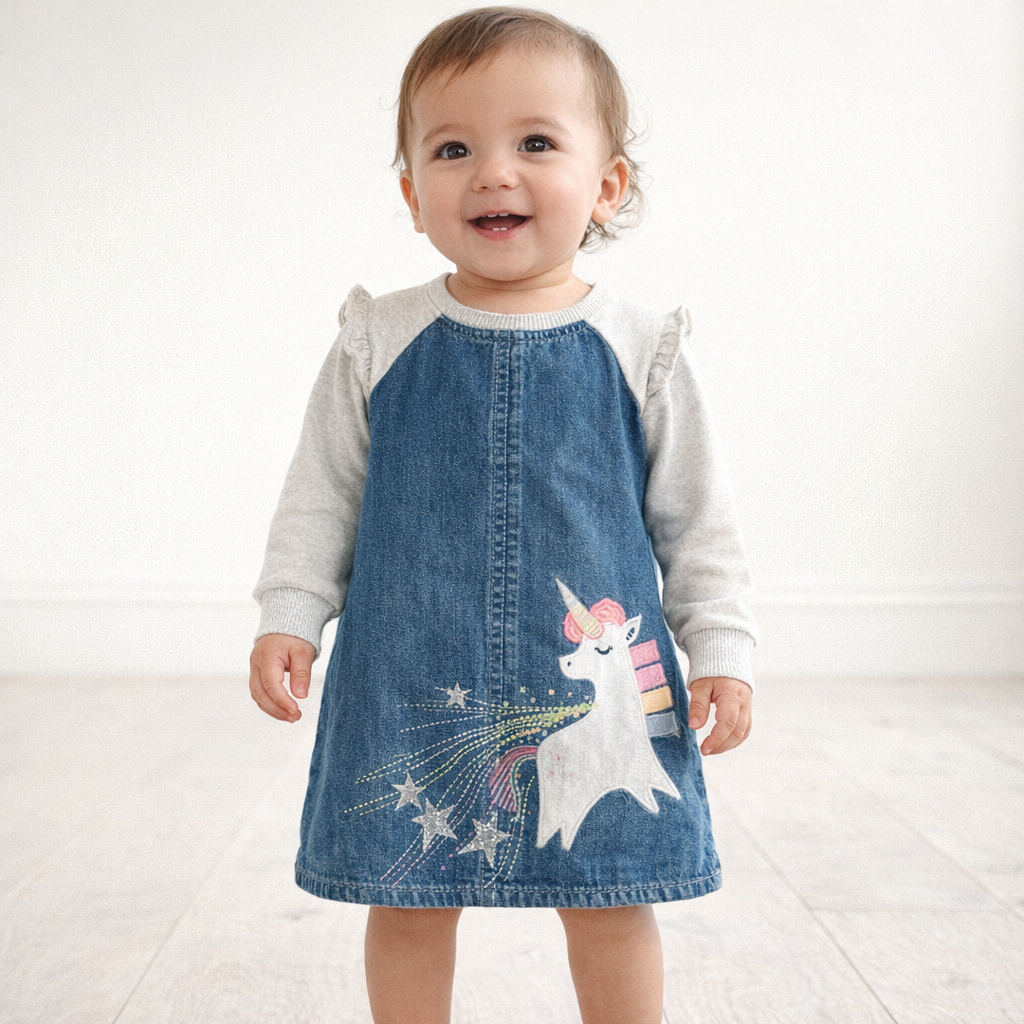 AI image for Unicorn Long Sleeved Dress
