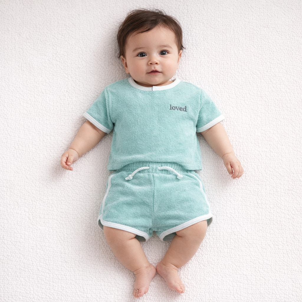 AI image for Loved Towelling Set