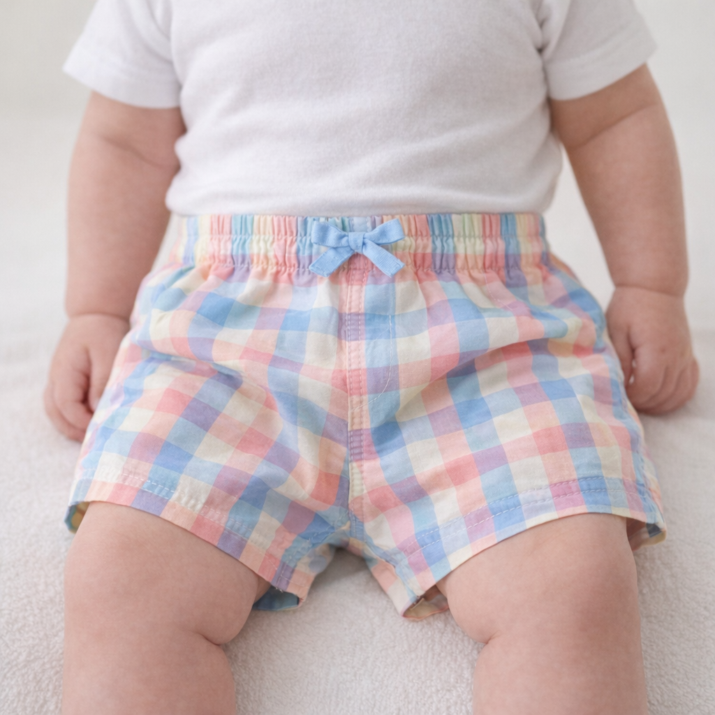 AI image for Check Swim Shorts