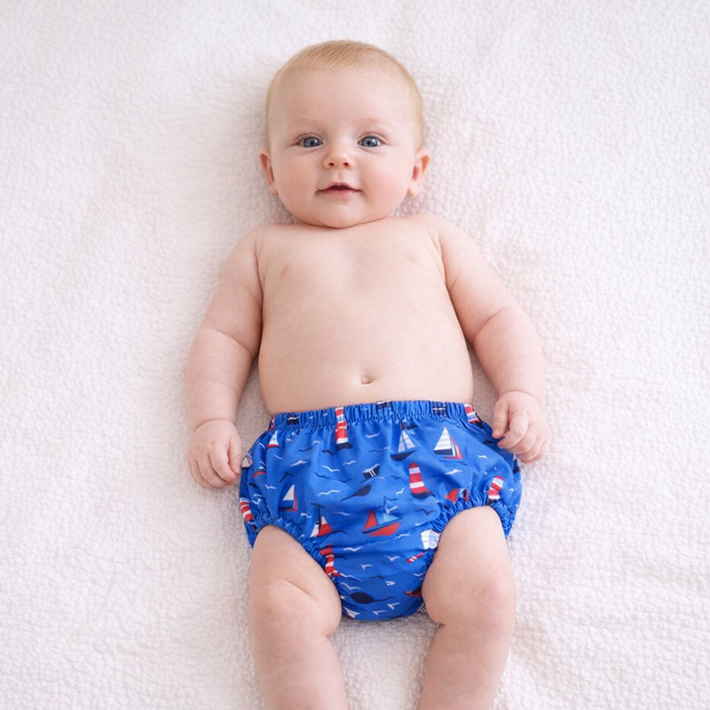 AI image for Sailing Boat Swim Nappy