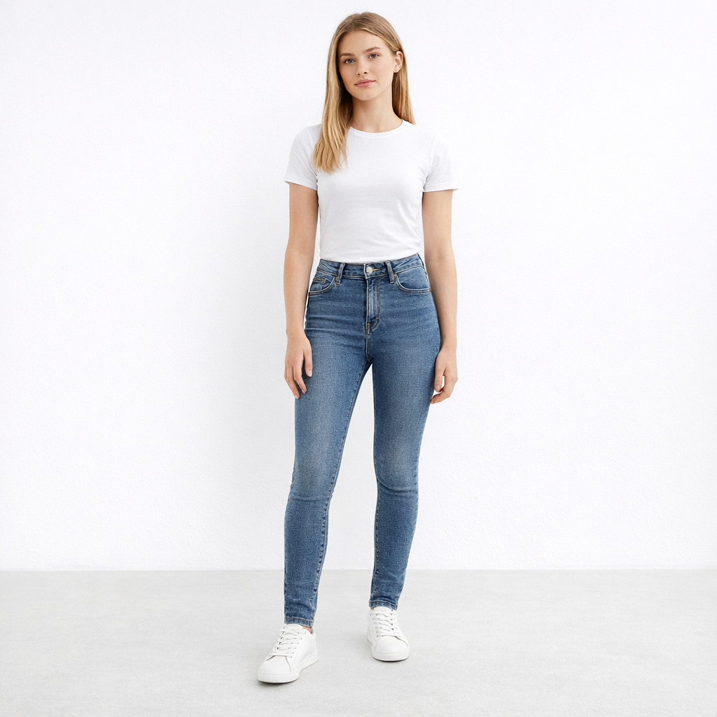 AI image for Super Skinny Hallie Disco Jeans